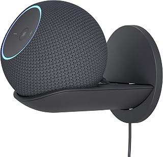 Echo Dot Max Bundle: Includes, Amazon Echo Dot Max (newest model) | Graphite and Made for Amazon Wall Mount | Graphite