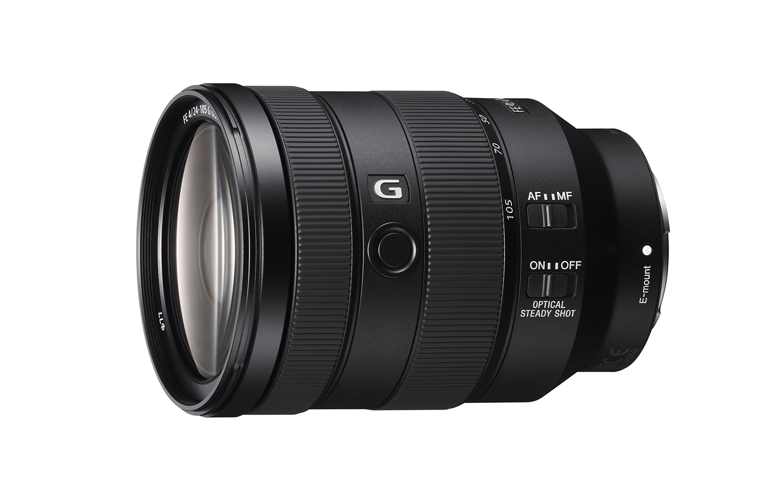 Sony - FE 24-105mm F4 G OSS Standard Zoom Lens (SEL24105G/2) Black (Renewed)