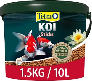 Tetra Koi Pond Fish Food Sticks 1.5kg - biologically balanced for koi fish | For colourful fish | for improved water quality