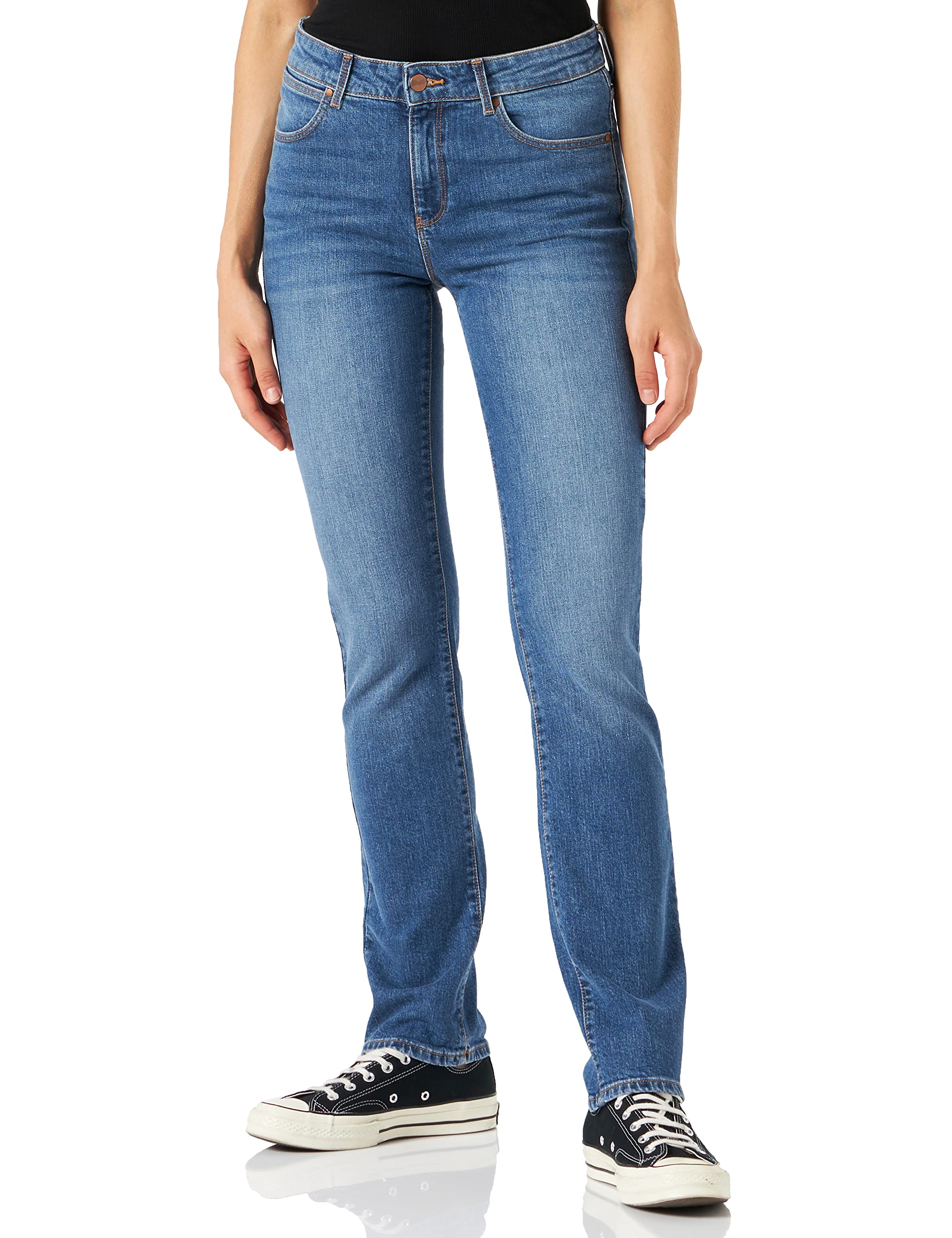 Wrangler - Straight, Straight Jeans Donna