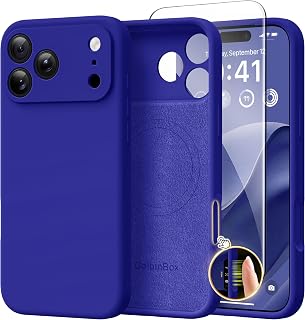 GolbinBox Magnetic for iPhone 18 Pro Case/17 Pro Case, Klein Blue
