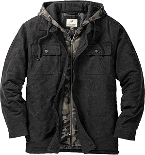 Legendary Whitetails Maplewood Men's Hooded Shirt Jacket