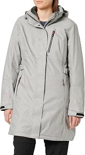 Killtec Alisi Women's Functional Parka Outdoor Parka Winter Parka with Detachable Hood