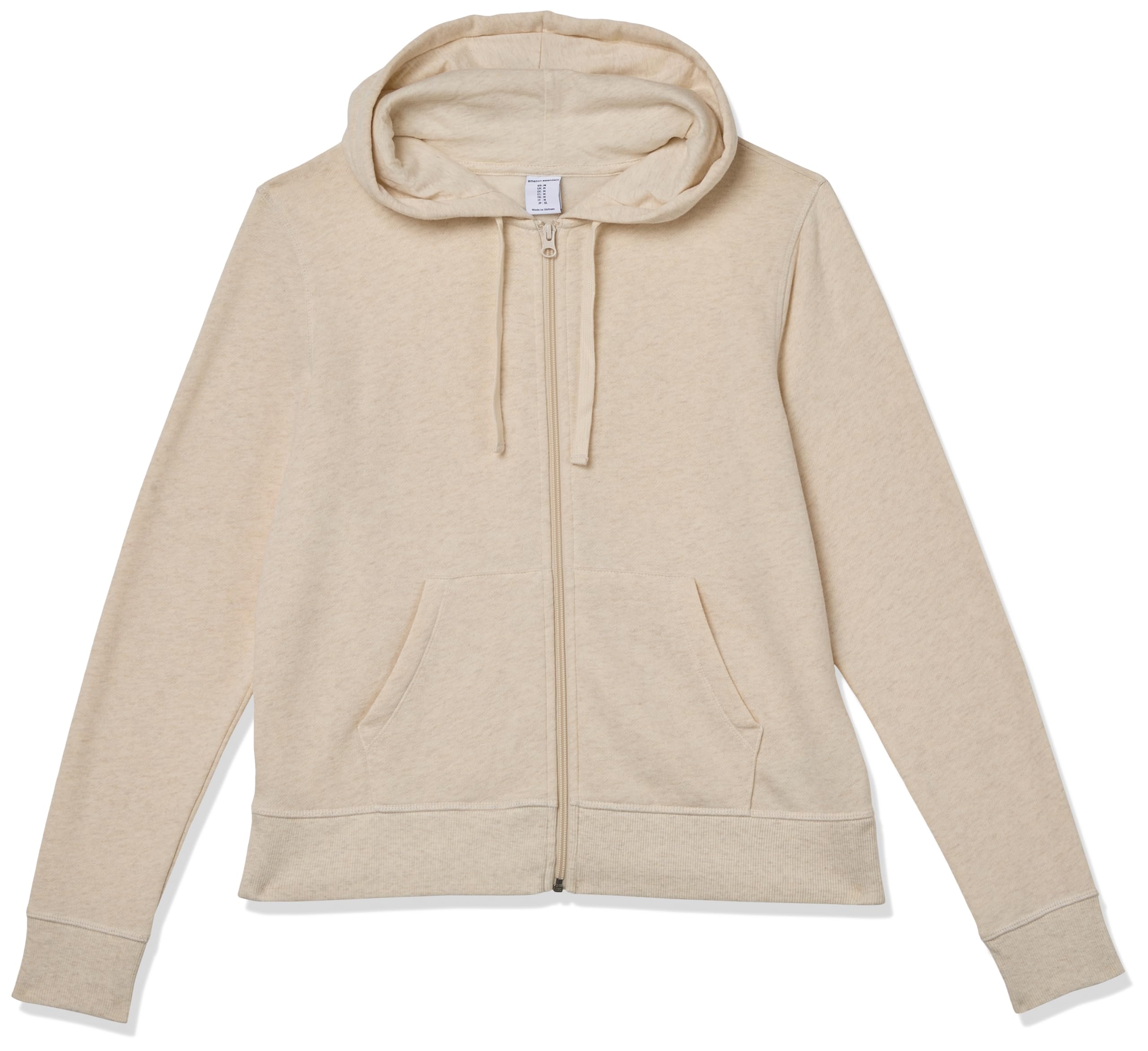 Amazon Essentials Women's Full Zip Fleece Hoodie (Available in Plus Sizes)