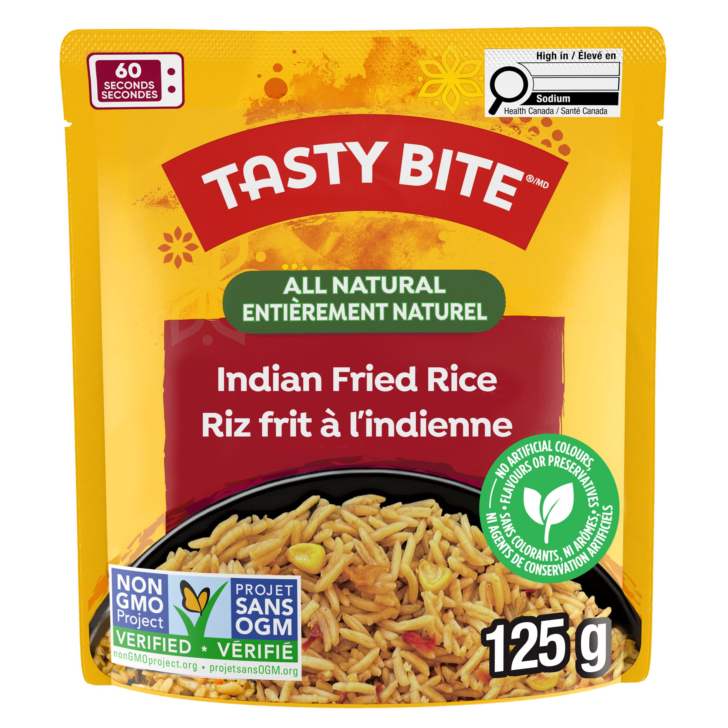 Tasty Bite All Natural Indian Fried Rice, 125G