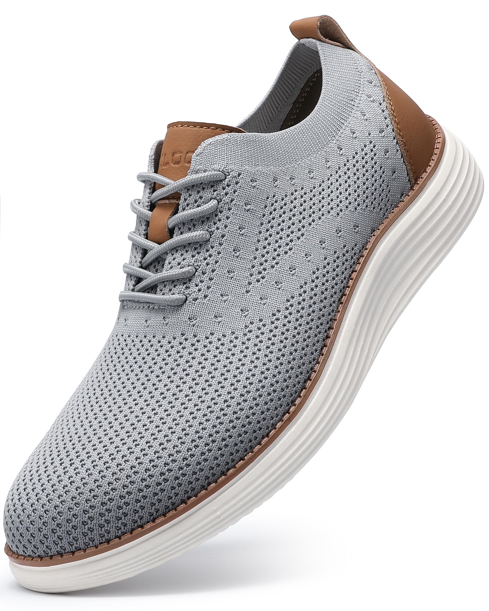 VILOCY Men's Casual Dress Sneakers Tennis Walking Shoes