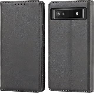 【Hamany】 対応 pixel 6a ケース 手帳型 グーグルピクセル6a ケース カード収納 -紳士黒