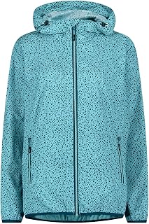 CMP Women's Rain Jacket with Removable Hood Rain Jacket