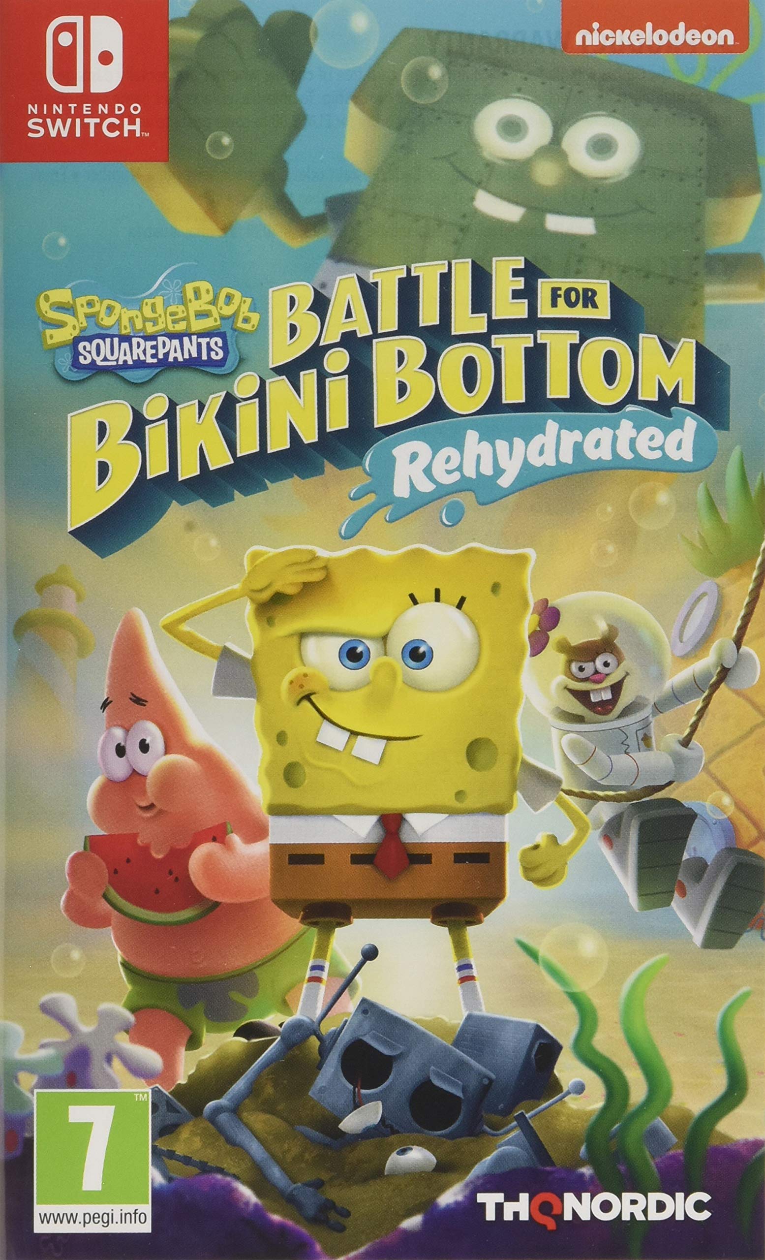 SpongeBob Squarepants: Battle For Bikini Bottom - Rehydrated (Switch) (Nintendo 