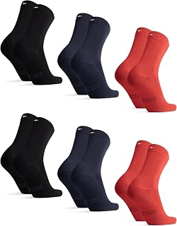 DANISH ENDURANCE Bamboo Socks, Anti Sweat Socks, 3 & 6-pack