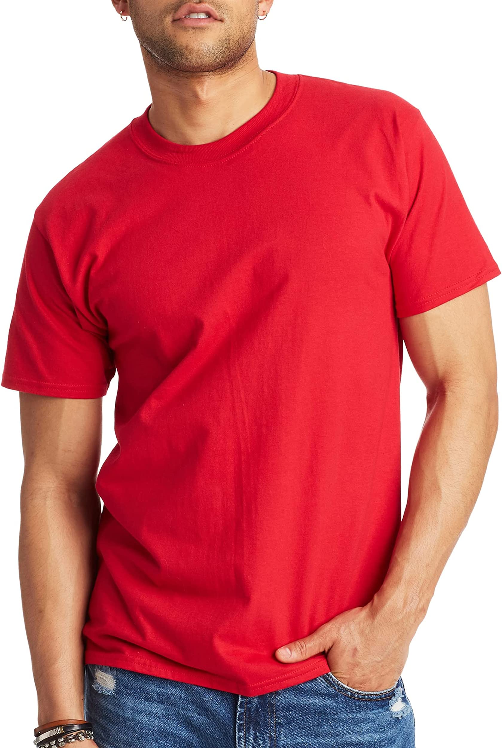 Hanes Men's Short Sleeve Beefy-t