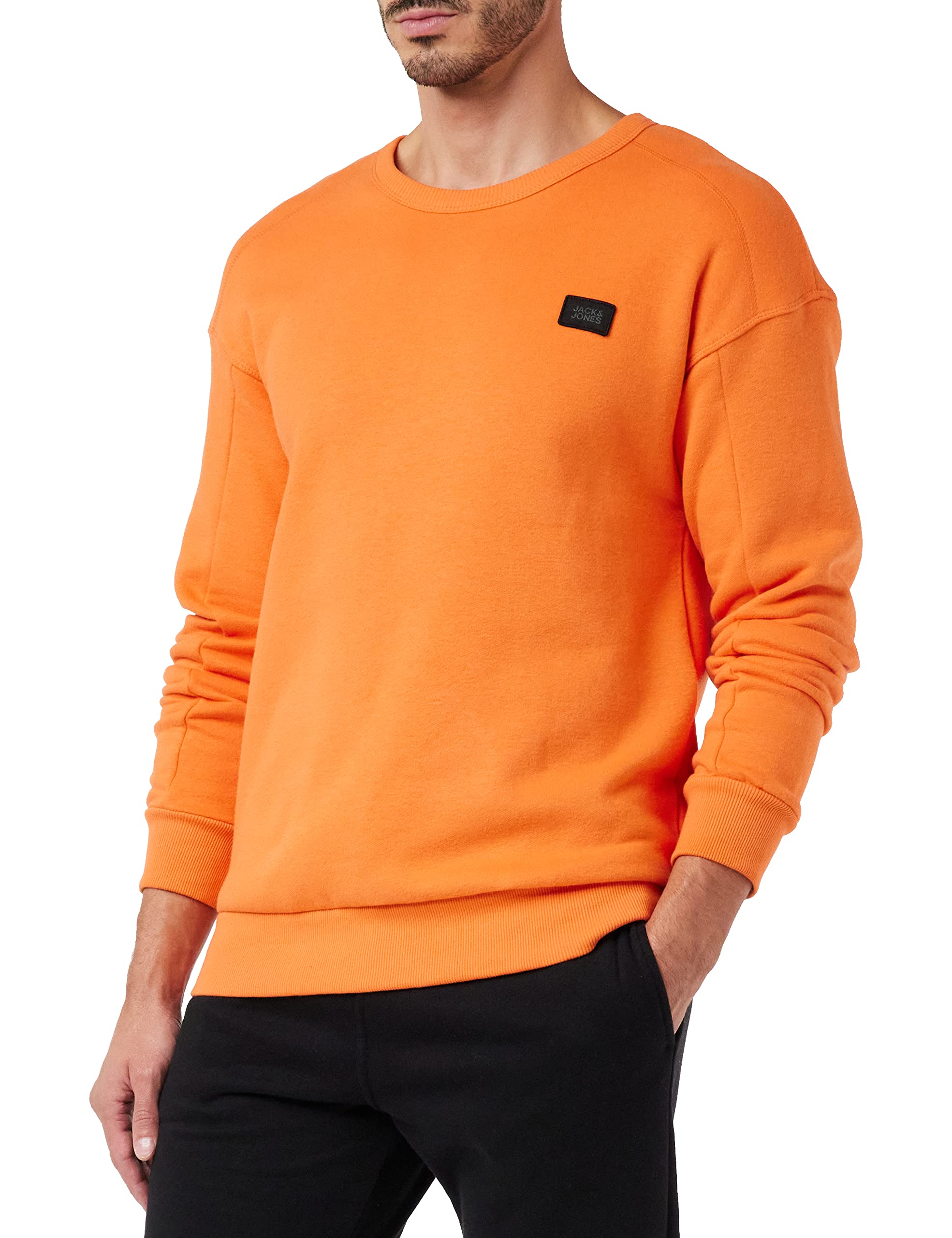 JACK & JONES Men's Jjebasic Sweat Crew Neck Noos Sweatshirt