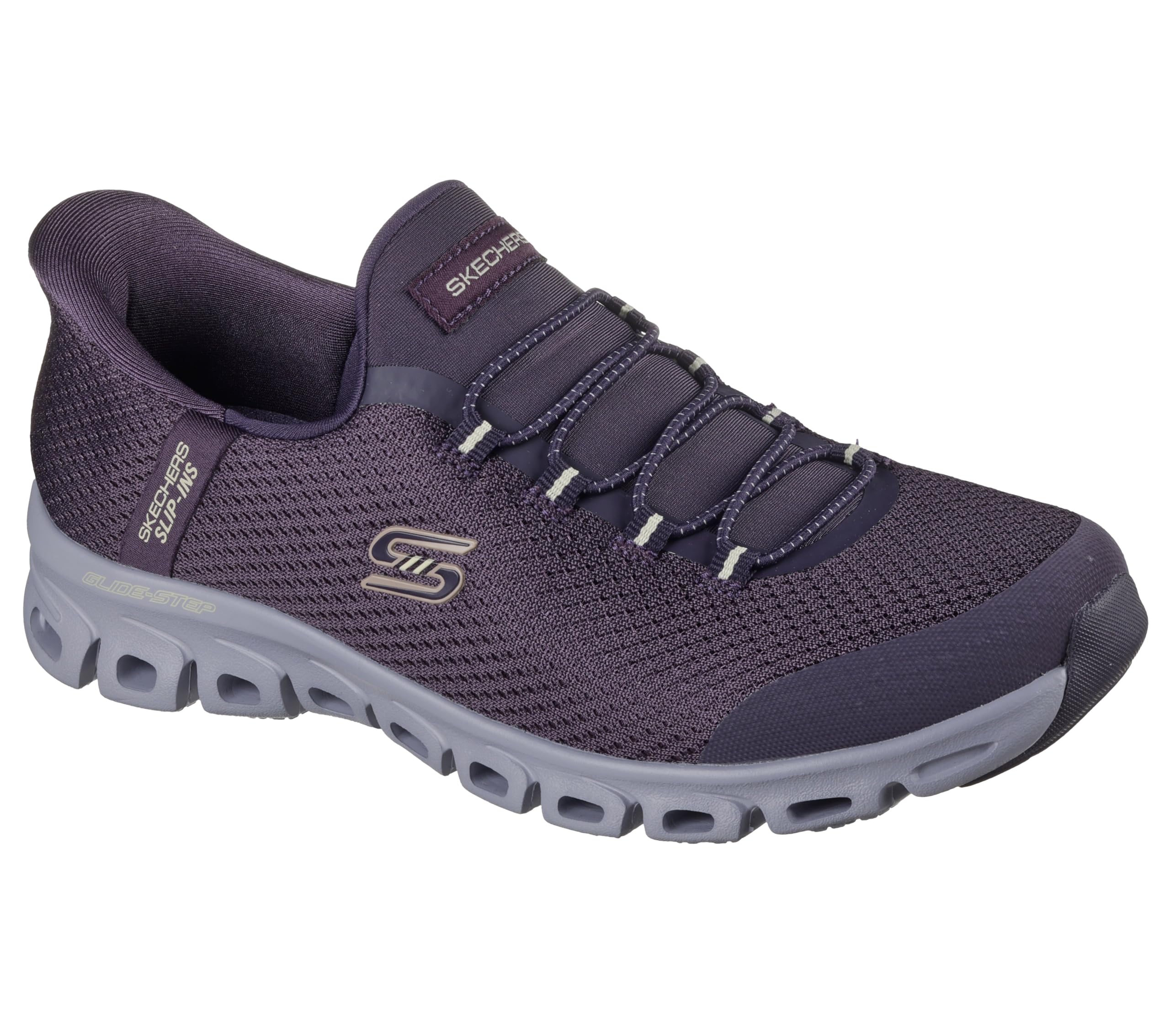 SKECHERS Women's Glide-step - Vibey Hands Free Slip-ins Sneaker Boot