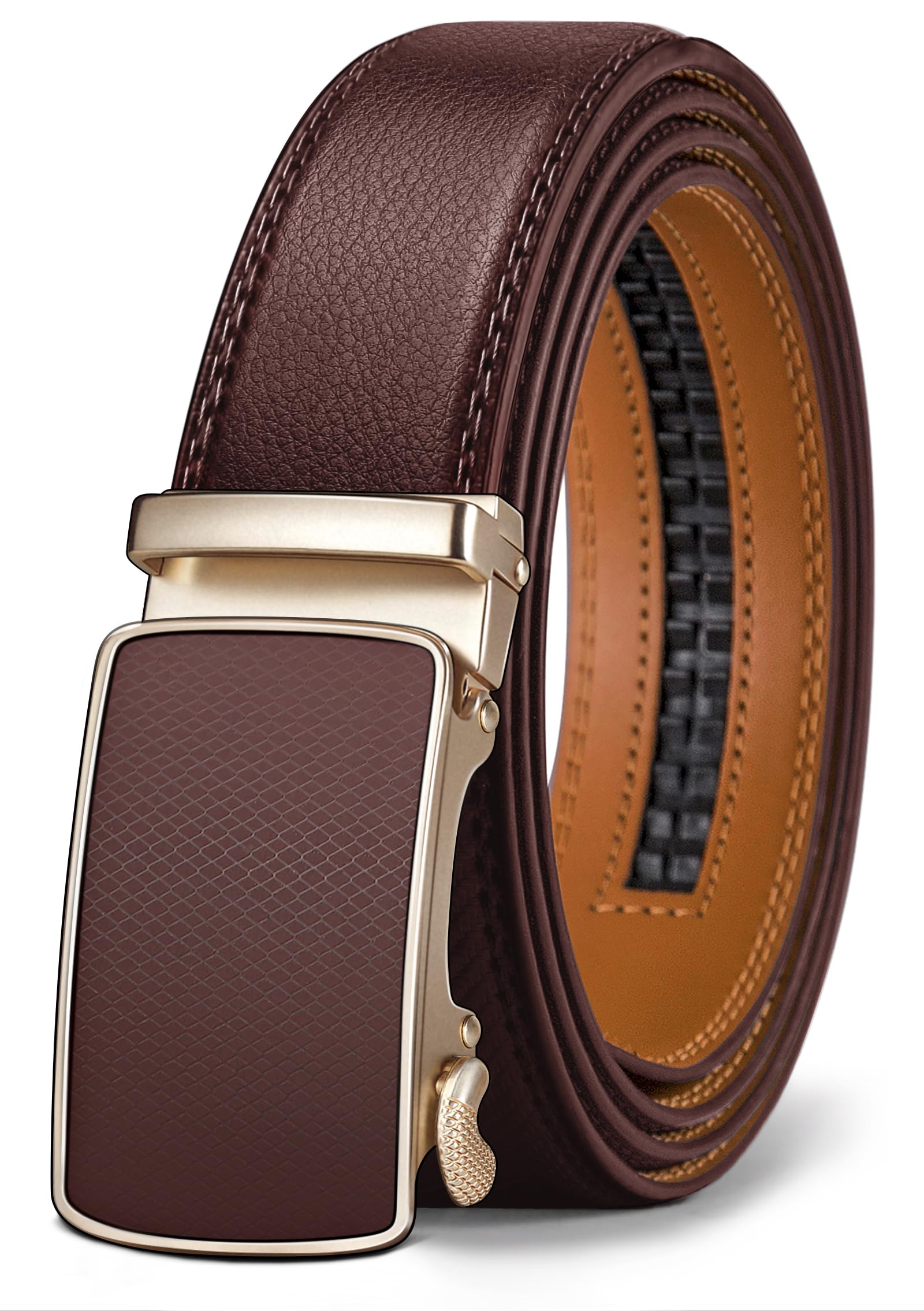 Bulliant Men's Belt Leather Reversible Belt 30 mm One Belt for Two Colours