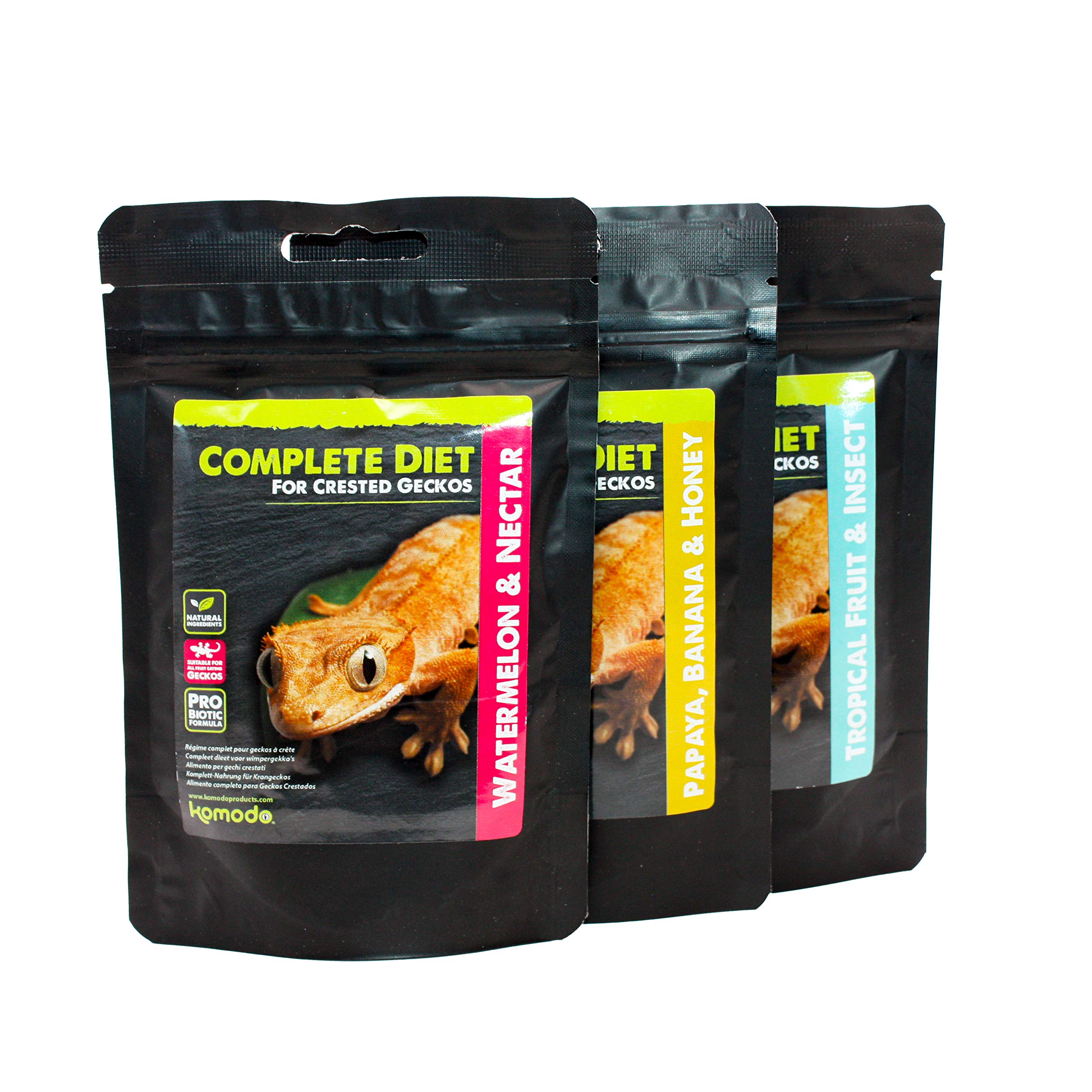 Komodo Crested Gecko Complete Diet Tropical Fruit & Insect High Quality Balanced