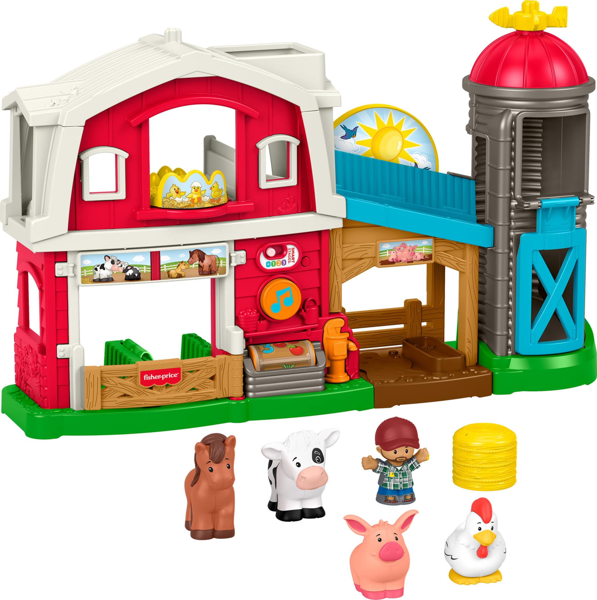 Fisher-Price Little People Caring for Animals Farm, Multilanguage | English, Fre