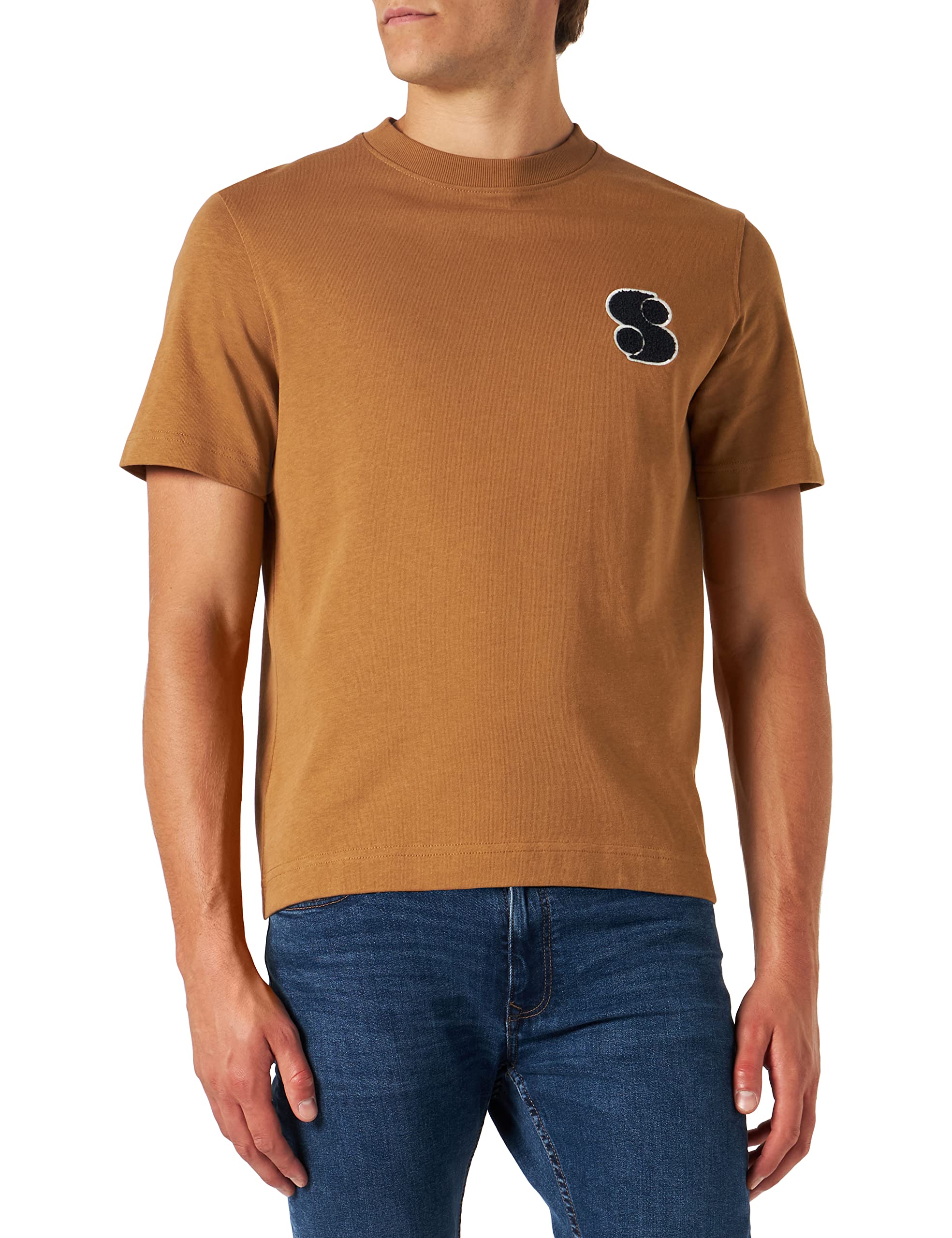 s.Oliver 2161561 Men's Slub T-Shirt (Pack of 1)