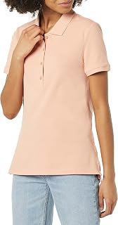 Amazon Essentials Women's Short-Sleeve Collared Polo Shirt (Available in Plus Size)