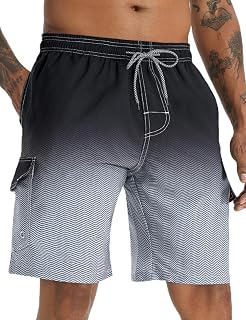 APTRO Men's Swimwear Beach Surfing Swimming Pool Hawaiian Print Summer