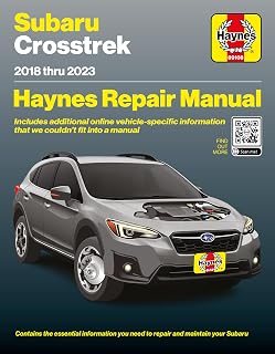 Haynes Compatible for Subaru Crosstrek (2018–2023) Repair Manual: Covers 2.0L FB20D &amp; 2.5L FB25D Gas Engines – Maintenance, Repair &amp; Wiring Diagrams