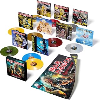 50th Anniversary Studio Album Collection Part 1: 1980-1992 (Amazon Exclusive Limited Edition 10LP Colour Vinyl Box-Set) [Vinyl]