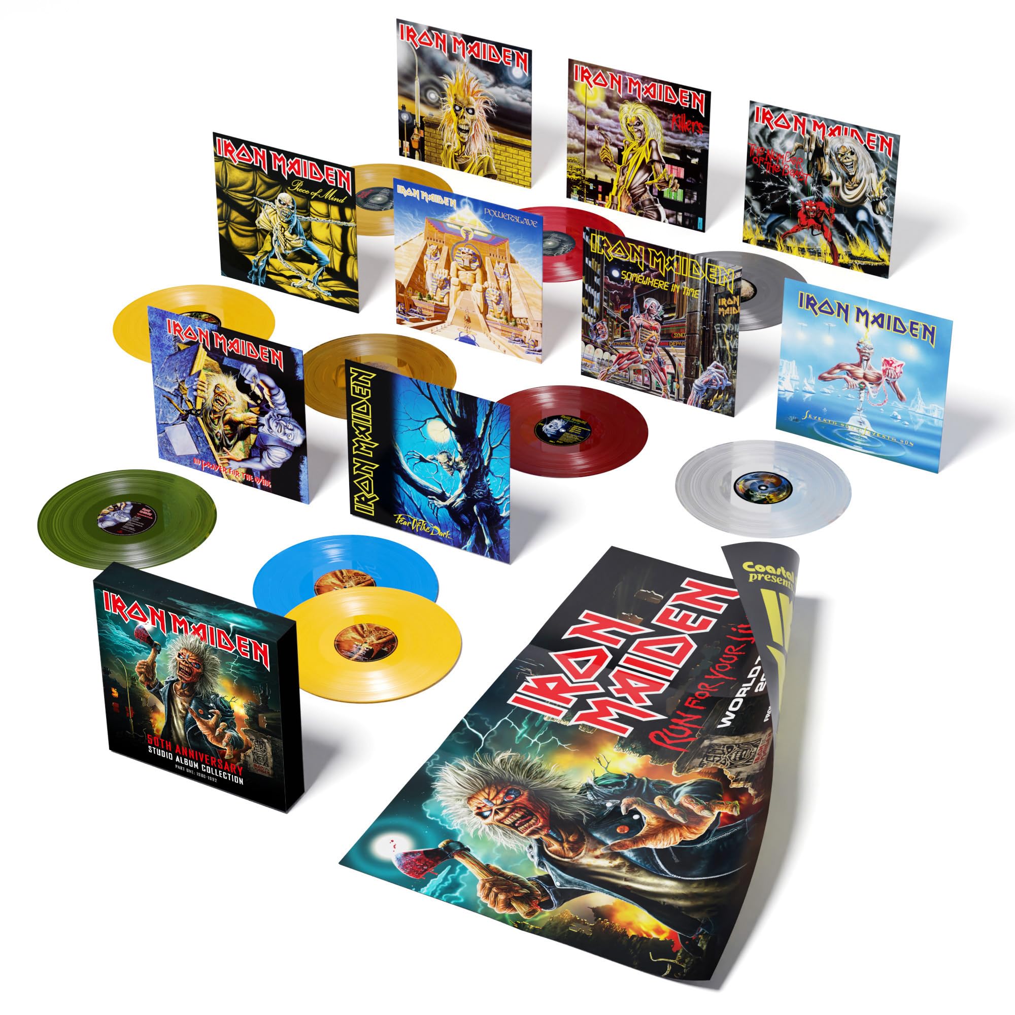 50th Anniversary Studio Album Collection Part 1: 1980-1992 (Amazon Exclusive Lim