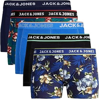 JACK & JONES Men’s Boxer Shorts, Pack of 5