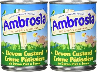 Ambrosia Devon Custard, 400 g (Pack of 2) Package May Vary