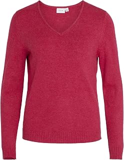 VILA VIRIL Knit Pullover - V-Neck