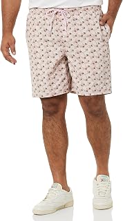 Amazon Essentials Men's 8" Inseam Relaxed-Fit Cotton Drawstring Pull-On Walk Shorts, Summer-Weight