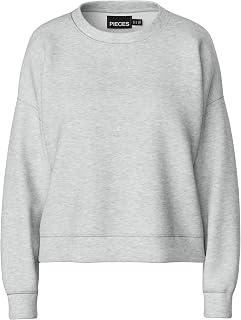 PIECES Women's Pcchilli Ls Sweat Noos Bc Sweatshirt
