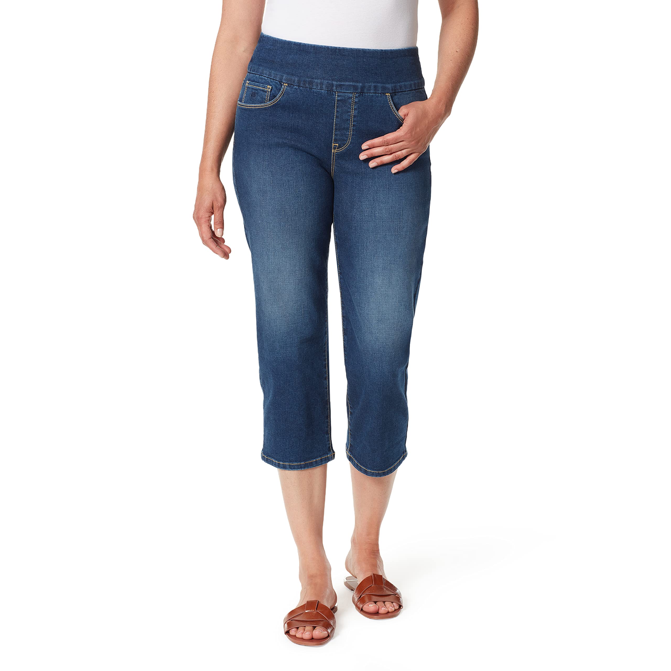 Gloria Vanderbilt Amanda Po Capri Jeans Donna