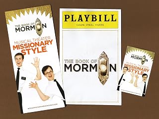 Kevin Clay "THE BOOK OF MORMON" Cody Jamison Strand/Keziah John-Paul/P.J. Adzima/July 2025 Broadway Musical Playbill with (2) Two Advertising Flyers