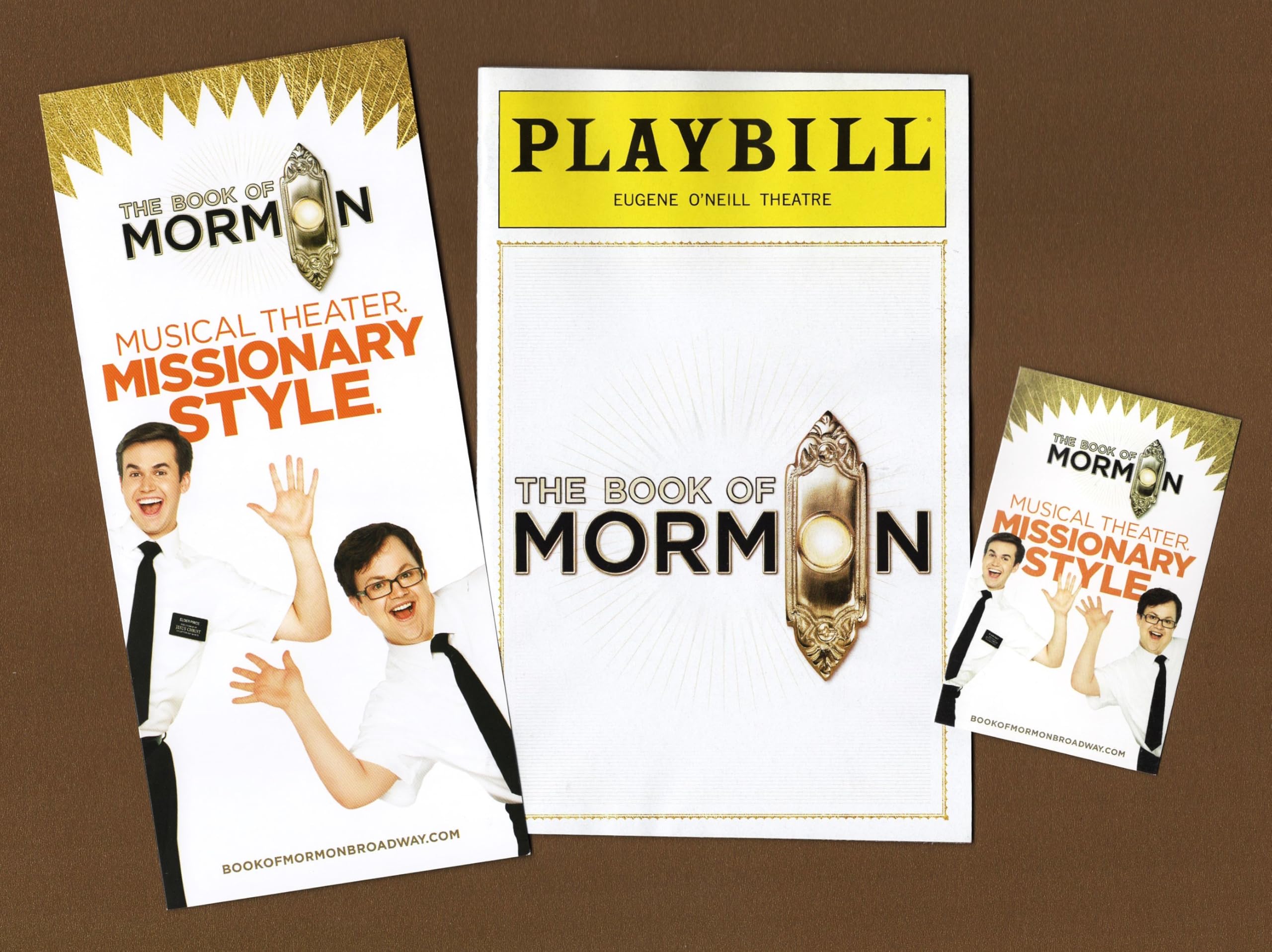 Kevin Clay "THE BOOK OF MORMON" Cody Jamison Strand/Keziah John-Paul/P.J. Adzima