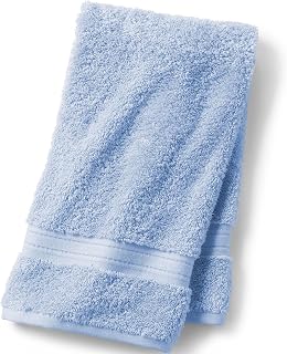 Lands' End Supima Cotton Towels Hand Towel, 1 Piece Light Sea Blue