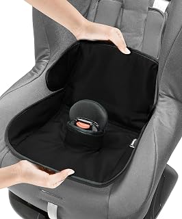 Lynmark® Potty Training Car Seat Protector Cover - Pee Protector, 1Pk Black | Waterproof Piddle Pads for Toddlers & Baby Universal Carseat - Washable Liner Mat for Spills, Nappy Leaks, Accidents