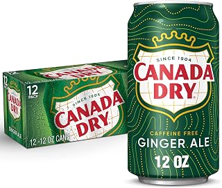 Canada Dry Ginger Ale Soda, 12 Oz Cans, 12 Count