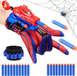 Web Shooter Toys for 6-12 Year Old Boys,Ideal for Indoor and Outdoor Costume Role-Play,Birthday Gifts for 6 7 8 9 10 11 12 Year Old Boys for Kids