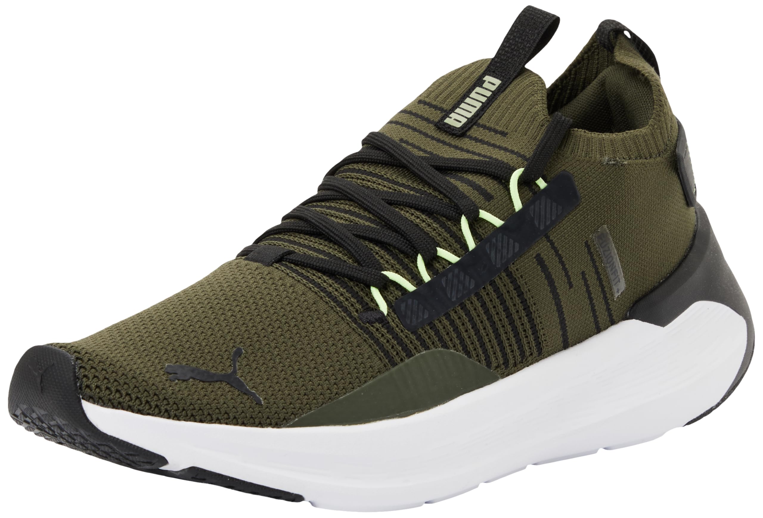 Puma Softride Symmetry Fuzion LS Road Jogging Shoes Unisex – Children and Boys