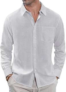 J.Ver Men's Pijama Button Down Shirt