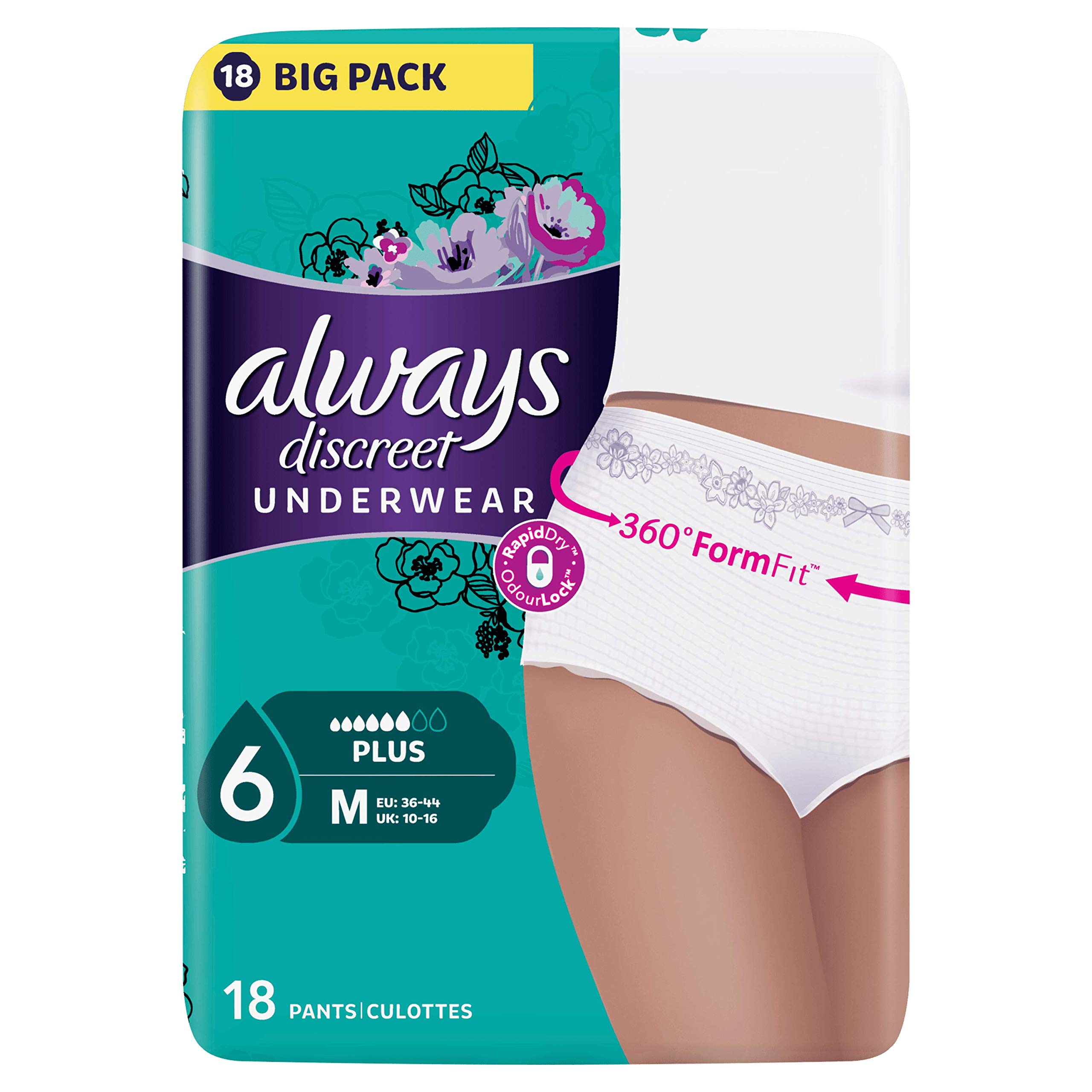 Always Discreet - Panties for urinary leakage