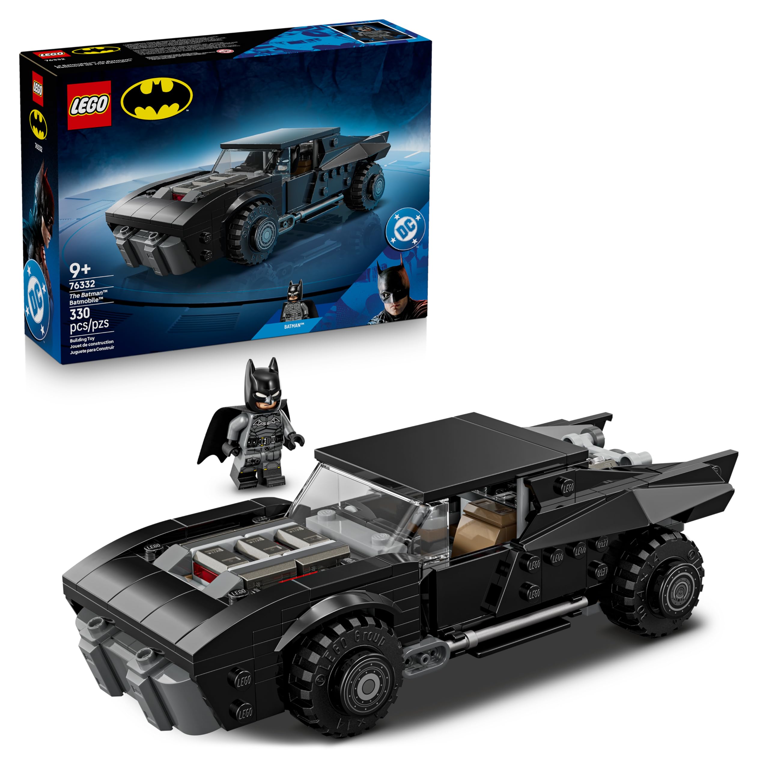 LEGO DC The Batman Batmobile 76332 | Toys for 9+ Year Old Boys, Super Hero Car M