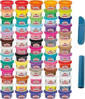 Play-Doh Ultimate Color Collection 65-Pack of 1-oz Cans, Includes Sparkle, Confetti & Color Burst, Back to School Classroom Supplies, Preschool Toys, Ages 2+ (Amazon Exclusive)