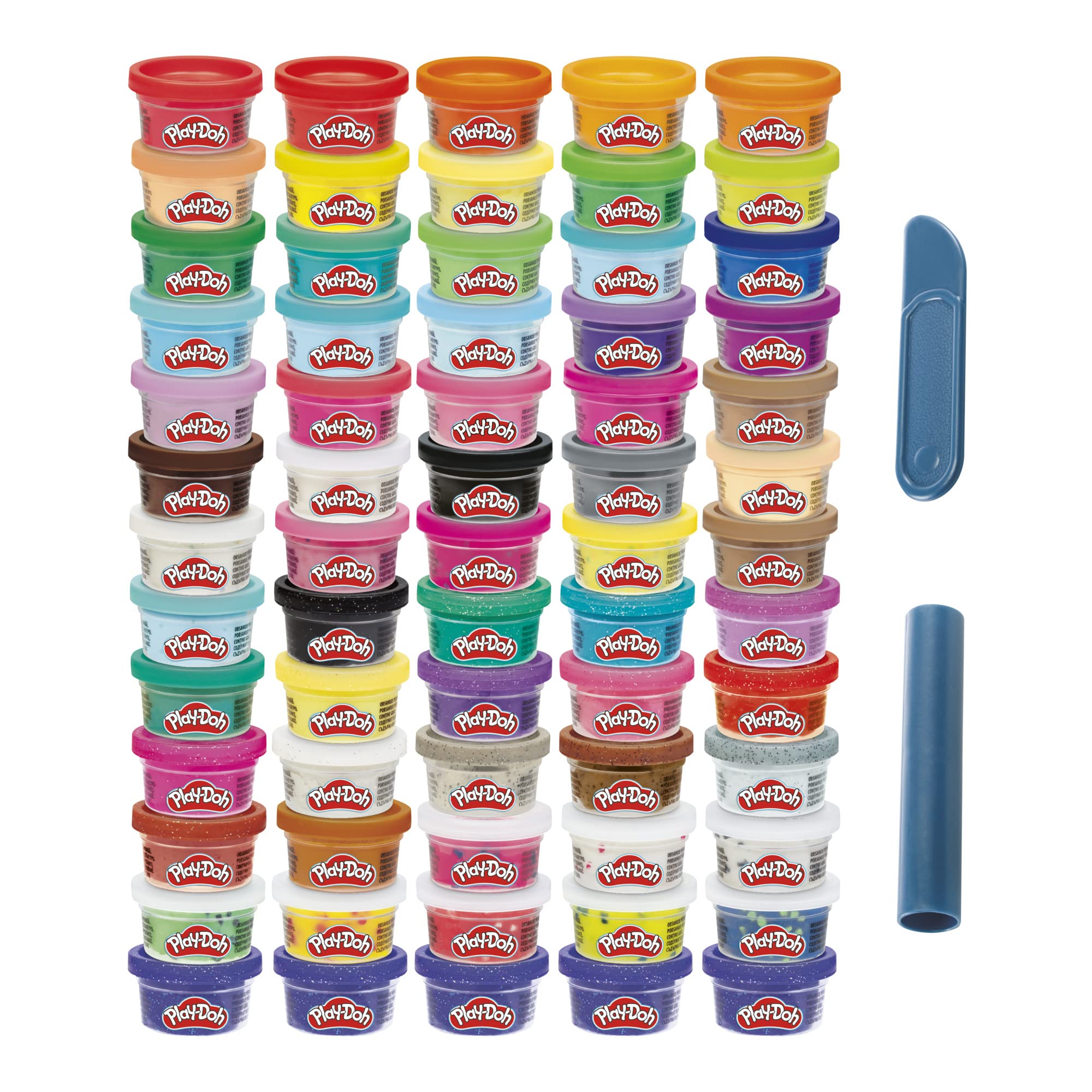 Play-Doh Ultimate Color Collection 65-Pack of 1-oz Cans, Includes Sparkle, Confe