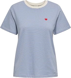 JdY Pisa S/S Print Top JRS Noos, Ebb and Flow, XXL