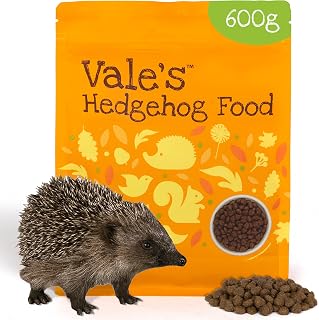 Vale’s™ Hedgehog Food – specially developed – used daily at Vale Wildlife Hospital – meaty, crunchy biscuits, high in fibre – suitable and nutritious – ideal addition to their natural diet (600g)