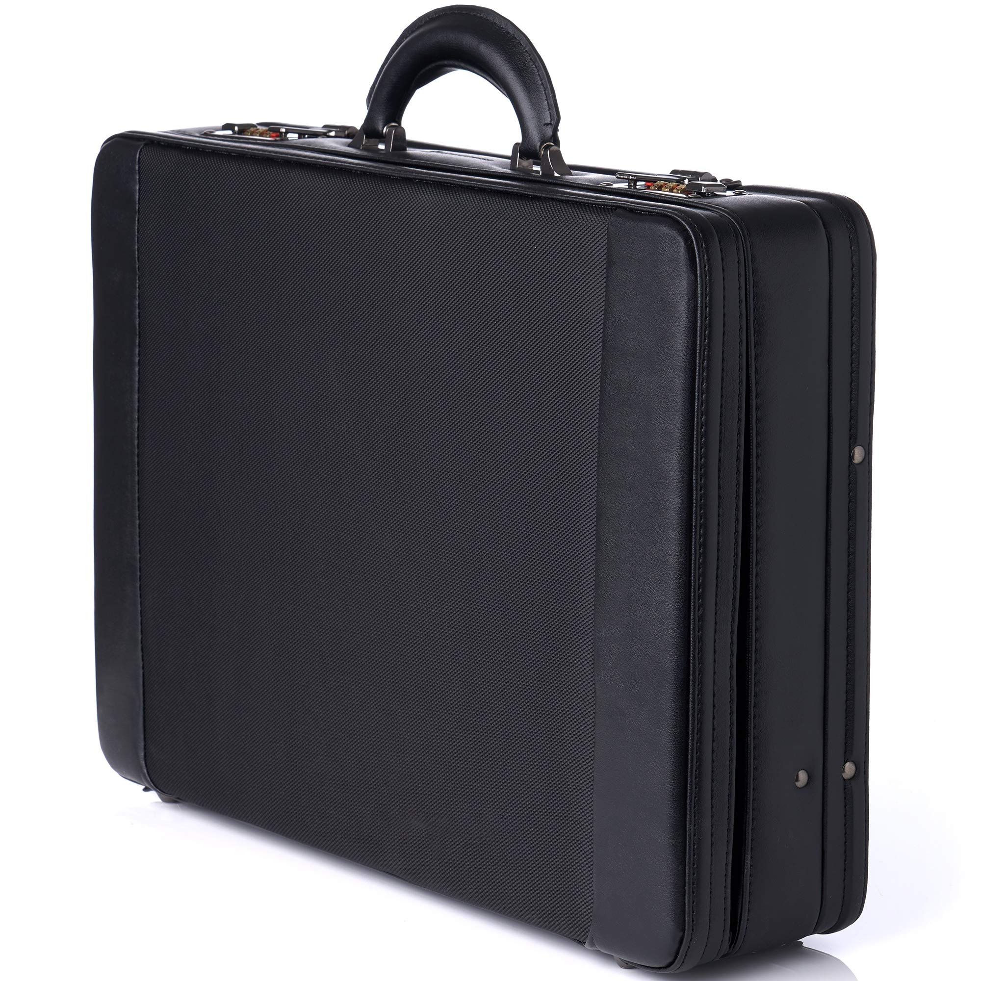 Alpine Swiss Mens Briefcase | Hard Side Business Case | Expandable Attache Case 