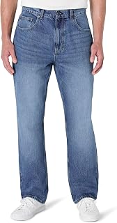 Amazon Essentials Men's Loose Fit Rigid Jeans