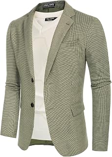 PJ PAUL JONES Men's Casual Knit Sport Coat Lightweight Blazer Jacket