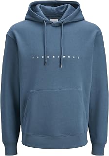 Jack & Jones Jjestar JJ Sweat Hood Noos Men's Hoodie (Pack of 1)
